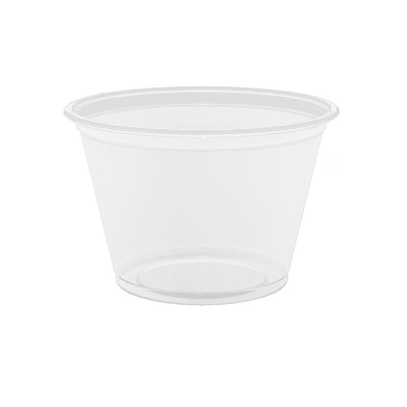 Tarrinas Microondables Transparente 60ML 125Ud - Proveedor Lavandería Industrial