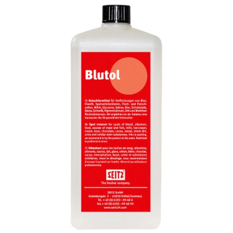 Desmanchante Seitz Blutol Específico 1 Lt - Proveedor Lavandería Industrial
