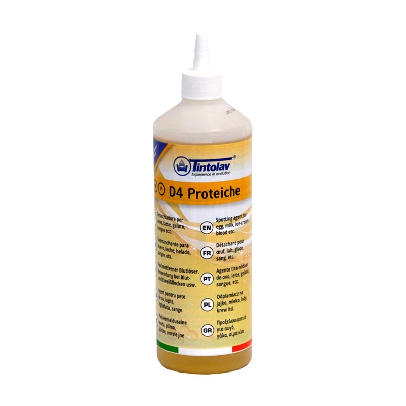 D4 Desmanchante especifico 500 ml - Proveedor Lavandería Industrial