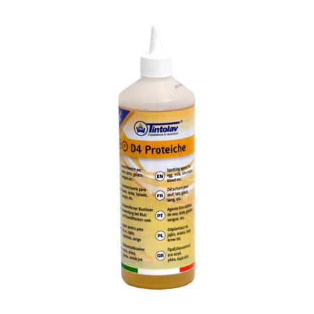 D4 Desmanchante específico 1 litro - Proveedor Lavandería Industrial