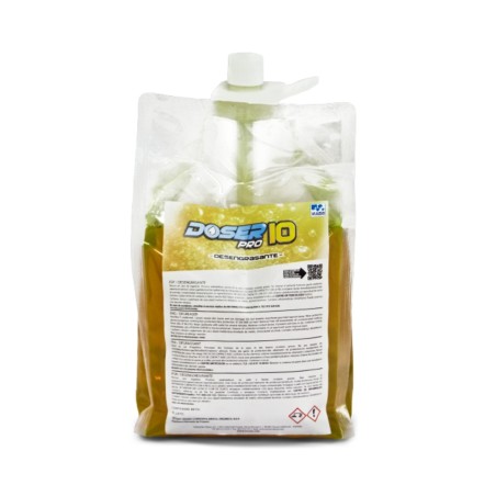Doser Pro 10 Desengrasante 1,5 L/bolsa. - Proveedor Lavandería Industrial