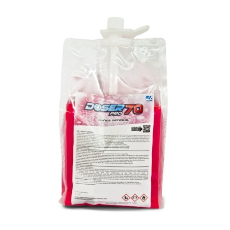 Doser Pro 70 Baños General 1,5 L/bolsa. - Proveedor Lavandería Industrial