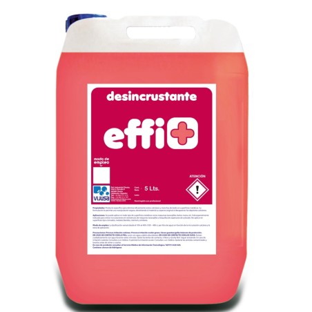 Desincrustante Effi+ 5 L. - Proveedor Lavandería Industrial