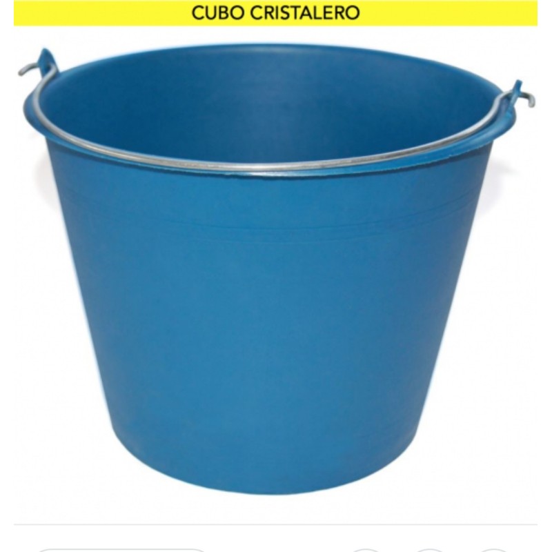 Cubo de agua engomado (cristalero) 6 litros - Proveedor Lavandería Industrial