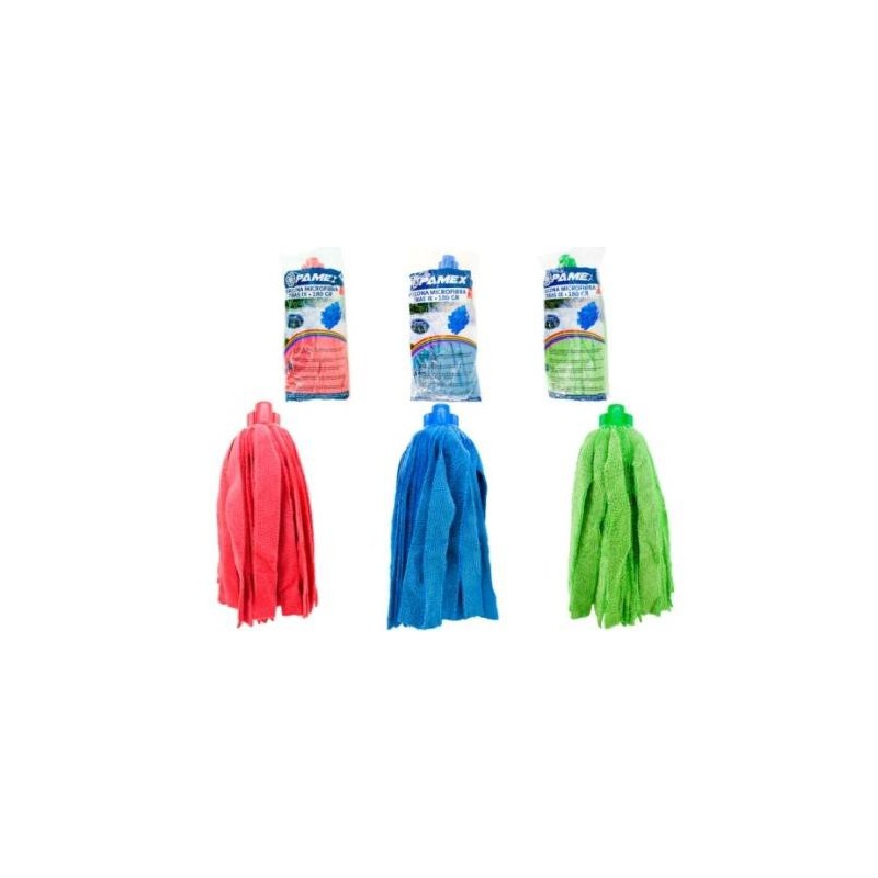 Fregona microfibra tiras 180 gr - Proveedor Lavandería Industrial
