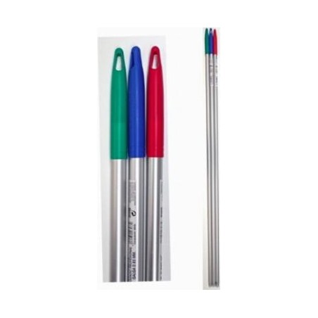 Palo aluminio Anonizado 150cm 0,85mm Azul - Proveedor Lavandería Industrial
