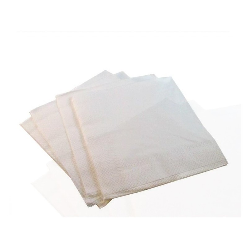 Servilletas Tisu seco 40x40 blanca 500 uds/caja - Proveedor Lavandería Industrial