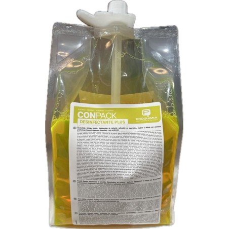 Conpack Desinfectante Plus 2x1,5 L. - Proveedor Lavandería Industrial