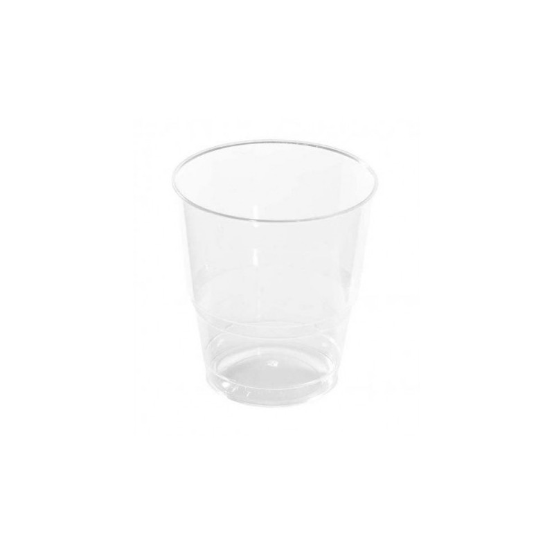 Vaso Plástico Trasparente 220 cc. (100 ud) - Proveedor Lavandería Industrial