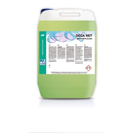 Decapante Suelos Ácido Deca Net 5 L. - Proveedor Lavandería Industrial