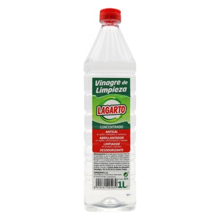 Vinagre Limpieza Lagarto 1 L. - Proveedor Lavandería Industrial