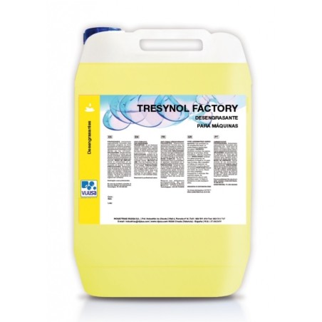Tresynol Factory Desengrasante Máquinas 5 L. - Proveedor Lavandería Industrial