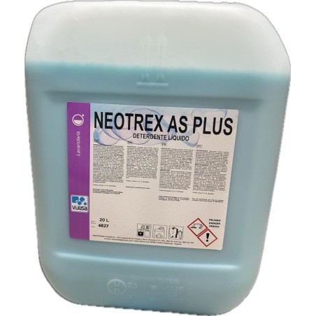 Detergente Neotrex As Plus 20 L. - Proveedor Lavandería Industrial