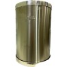 Papelera Redonda Acero Inoxidable 10L - Proveedor Lavandería Industrial