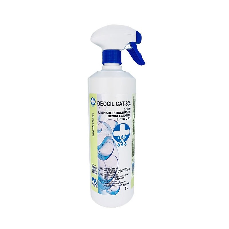 Desinfectante Virucida Deocil Cat 1 L. - Proveedor Lavandería Industrial