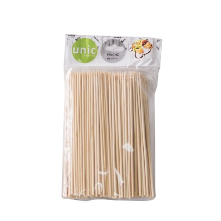 Pinchitos Madera 25 cm. (100ud) - Proveedor Lavandería Industrial