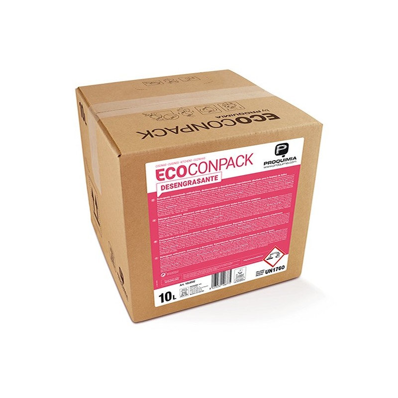 Desengrasante Ecoconpack concentrado 10L. - Proveedor Lavandería Industrial