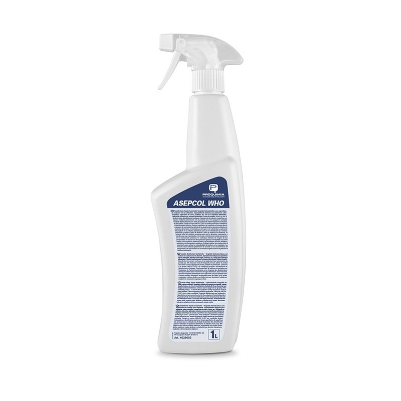 Desinfectante Asepcol Plus 1 L. - Proveedor Lavandería Industrial