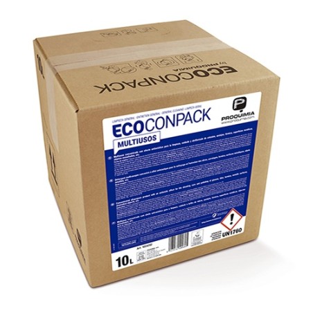 Ecoconpack Multiusos caja 10 L. - Proveedor Lavandería Industrial