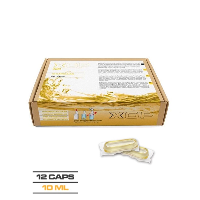 Ambientador XOP Air 12 cápsulas de 10 Ml. - Proveedor Lavandería Industrial
