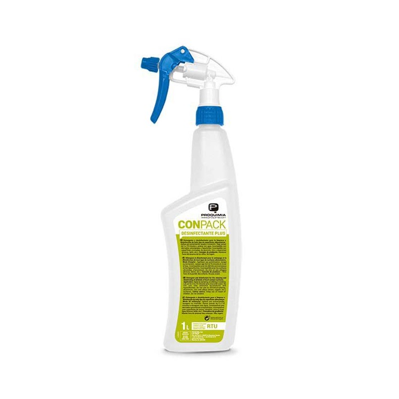PULVERIZADOR PROQUIMIA CONPACK DESINFECTANTE PLUS - Proveedor Lavandería Industrial