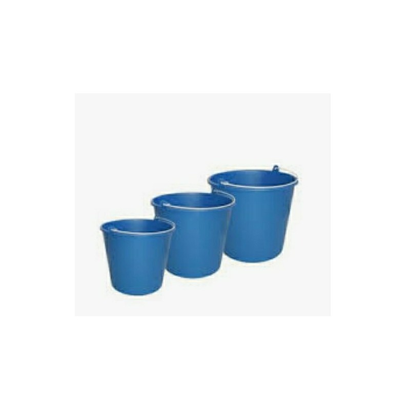 cubo de agua engomado cristalero 12 litros - Proveedor Lavandería Industrial