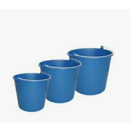 cubo de agua engomado cristalero 12 litros - Proveedor Lavandería Industrial