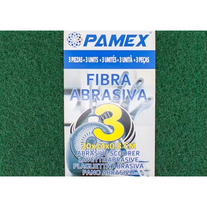 Estropajo Abrasivo 15x23Cm Profesional pack 3ud - Proveedor Lavandería Industrial