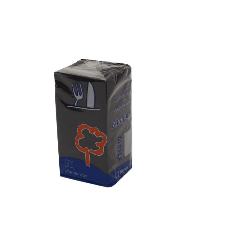 Kanguritos Papel P&P 40X40 Negro 480 Ud. - Proveedor Lavandería Industrial