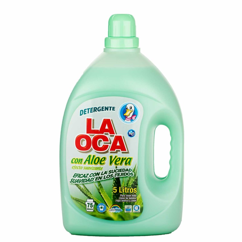 Detergente Aloe Vera La Oca 3 L. - Proveedor Lavandería Industrial