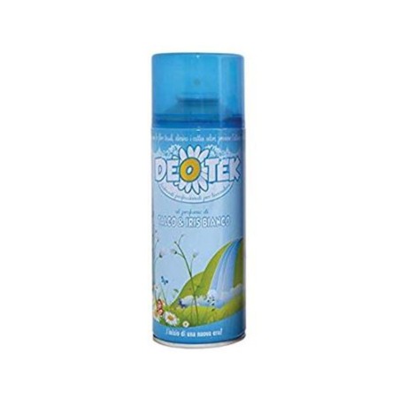 Deotek Talco&Iris Blanco 400ml - Proveedor Lavandería Industrial