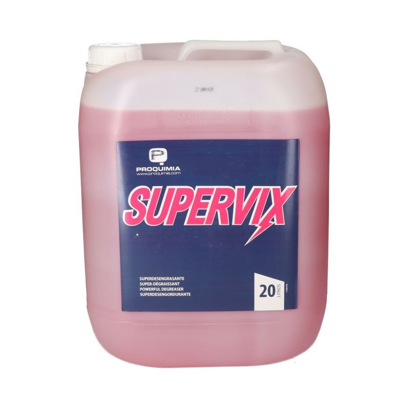 Desengrasante Concentrado Supervix 20 L. - Proveedor Lavandería Industrial