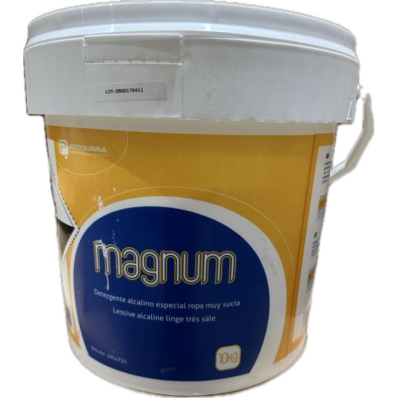 Detergente Solido Magnum Cubo 10 Kg. - Proveedor Lavandería Industrial