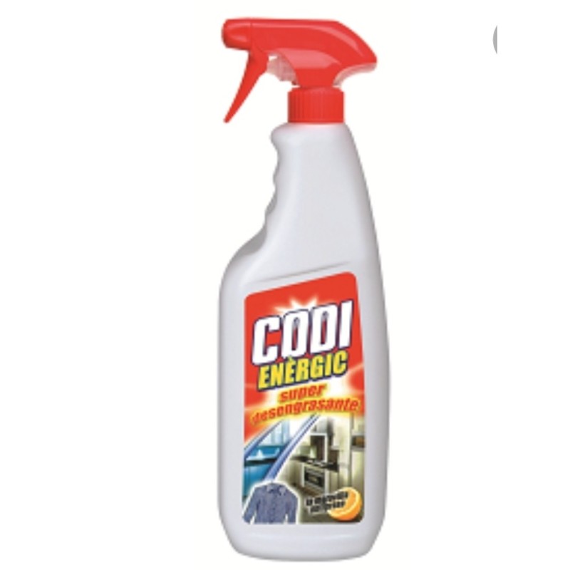 Desengrasante Pistola Enérgico Codina 750 Ml. - Proveedor Lavandería Industrial