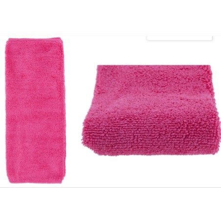 Paño Microfibra Rosa 30x40 270Gr 6 Ud. - Proveedor Lavandería Industrial