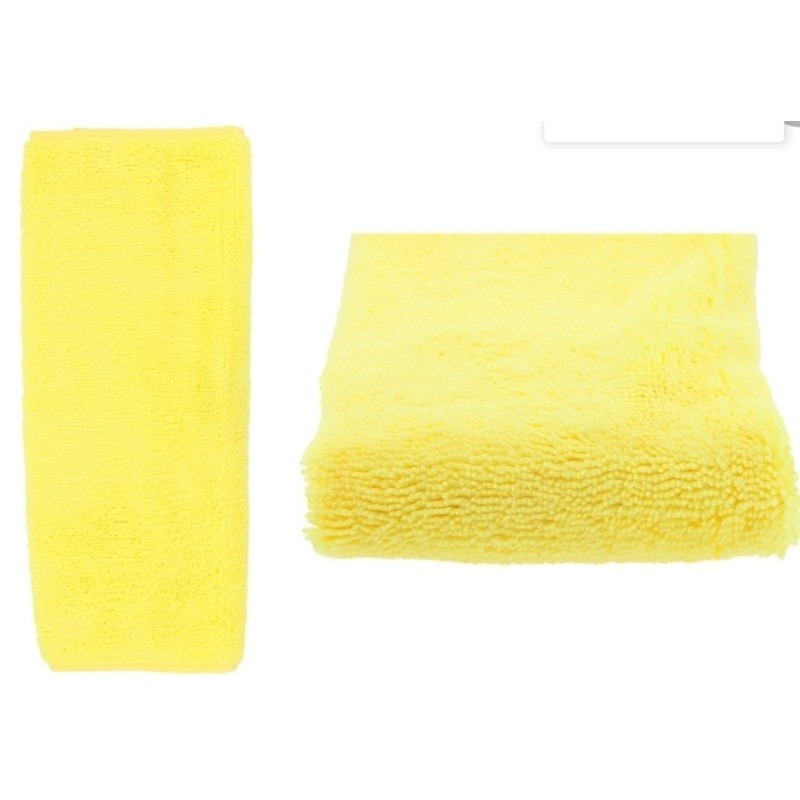 Paño Microfibra Amarillo 30x40 270Gr 6Ud - Proveedor Lavandería Industrial
