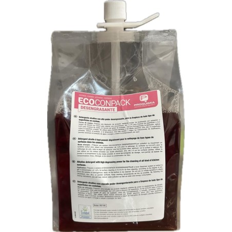 Desengrasante Ecoconpack 2x1,5 L. - Proveedor Lavandería Industrial
