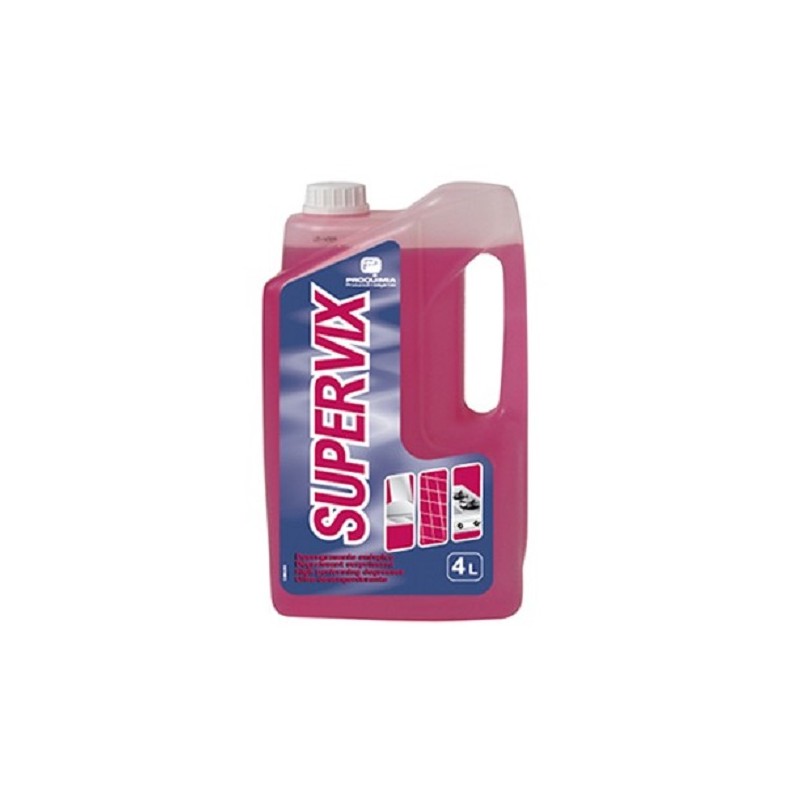 Desengrasante Concentrado Supervix 4 L. - Proveedor Lavandería Industrial