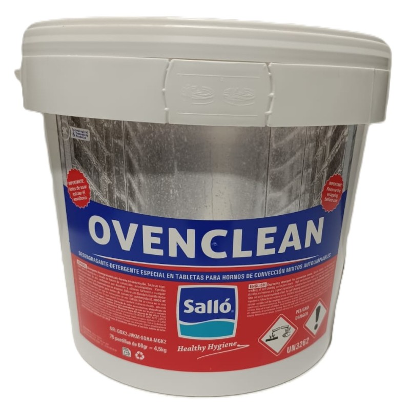 Desengrasante Para Hornos Ovenclean 75 Tablets - Proveedor Lavandería Industrial