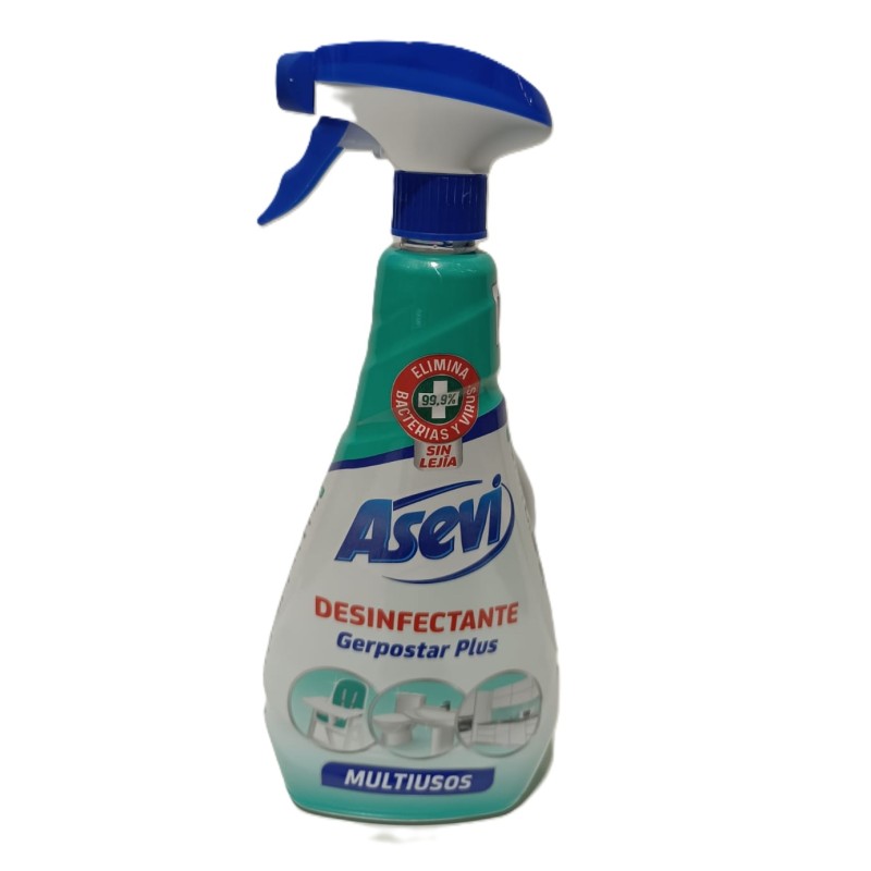 Desinfectante Asevi Multiusos 750ml. - Proveedor Lavandería Industrial