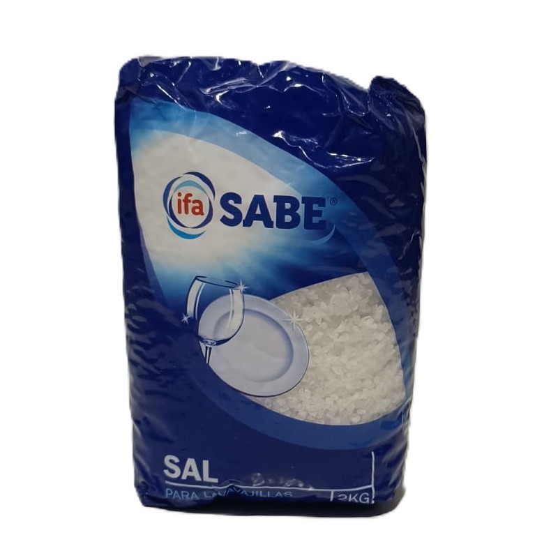 Sal Lavavajillas 2 kg. - Proveedor Lavandería Industrial