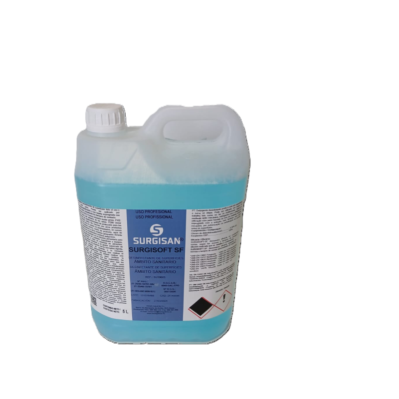 Desinfectante Superficie Surgisoft 5 L. - Proveedor Lavandería Industrial