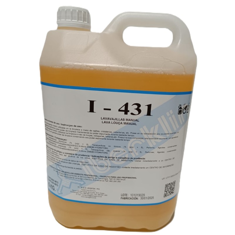 Lavavajillas Manual Tesis 5 L. - Proveedor Lavandería Industrial