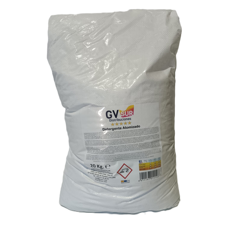 Detergente Atomizado C/ Oxigeno Activo Extra 20K - Proveedor Lavandería Industrial