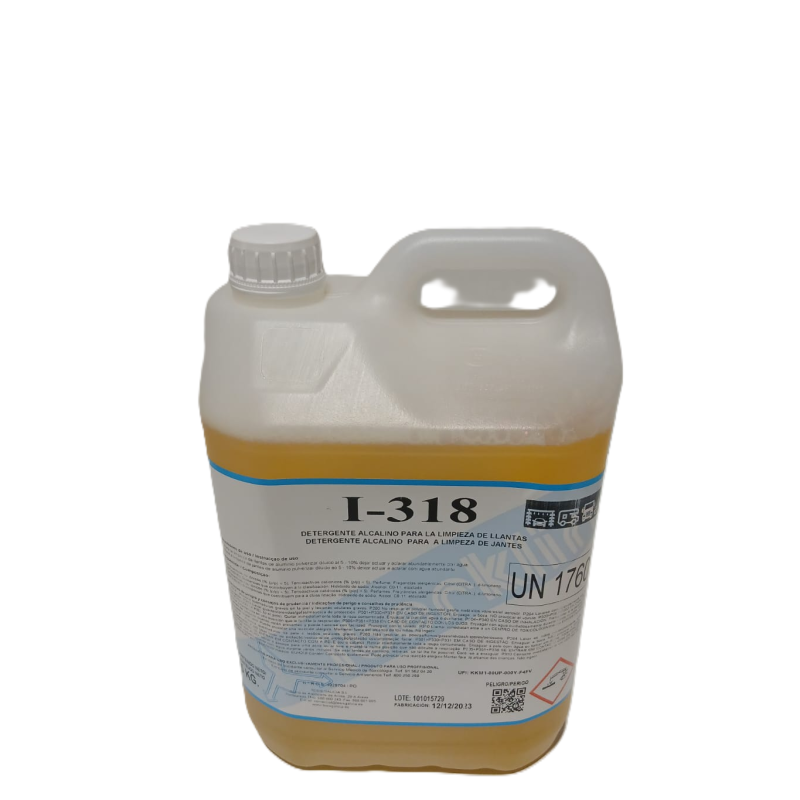 Detergente Alcalino Limpieza Llantas 25Kg - Proveedor Lavandería Industrial