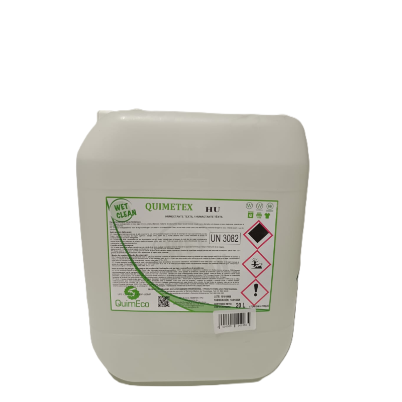Humectante Textil Quitemex HU 20 L. - Proveedor Lavandería Industrial