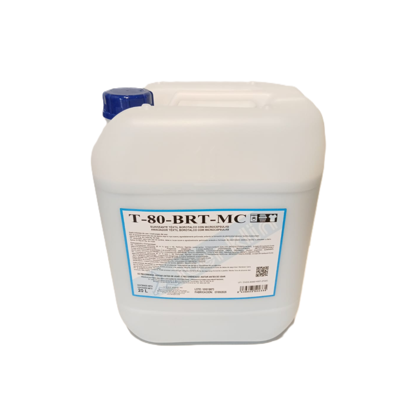 Suavizante Textil Borotalco T-80-BRT 20L - Proveedor Lavandería Industrial