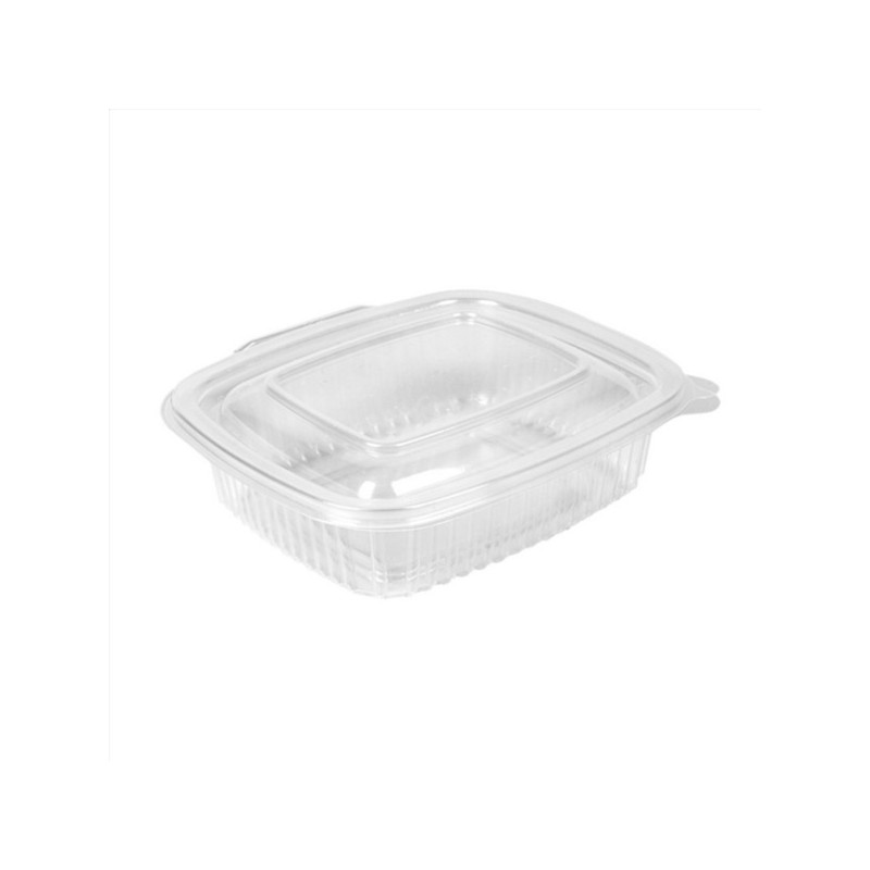 Tarrina Microondable 375Ml T/Bisagra Reutiliza 50U - Proveedor Lavandería Industrial