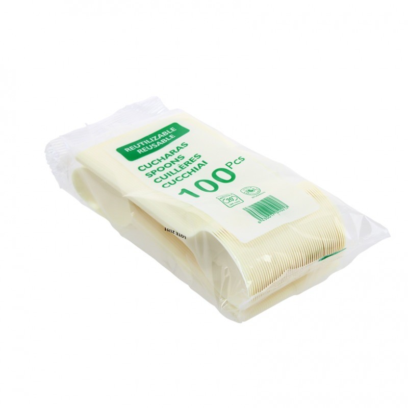 Cuchara Crema 165 mm 100Ud - Proveedor Lavandería Industrial