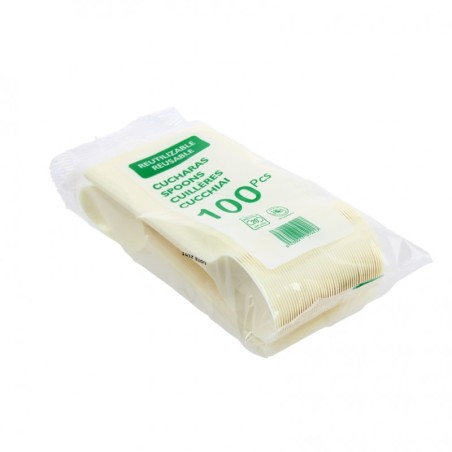 Cuchara Crema 165 mm 100Ud - Proveedor Lavandería Industrial